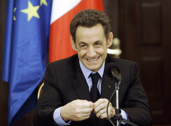 greatest manhunt in history showing Nicolas Sarkozy's tragically pale 